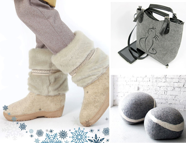 Войлок для электооборудования и декоративной одежды