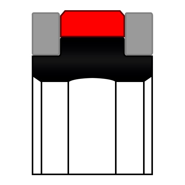 Уплотнение поршня K23-F