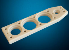 Применили уплотнение из капролонового листа