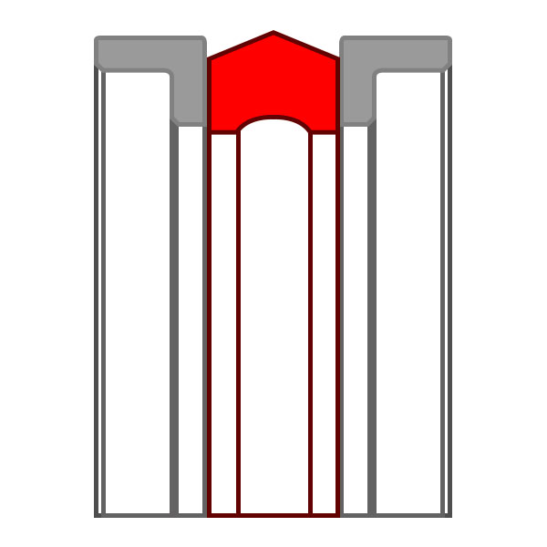 Уплотнение поршняK17-P (K17-R)